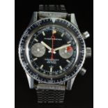 Nivada Grenchen Chronomaster Aviator Sea Diver gentleman's chronograph wristwatch ref. 85004 with