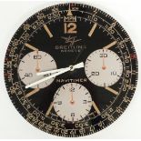 Breitling Navitimer advertising or shop display wall clock, diameter 30cm