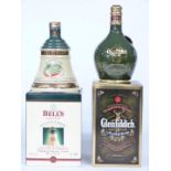 Two bottles of Scotch Whisky, Bell's Limited Edition Christmas 1998 700ml 40% vol and a