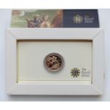2009 Royal Mint gold full sovereign, bullion standard, in presentation pack