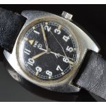 Cabot Watch Company (CWC) W10 gentleman's military wristwatch with luminous hands and hour