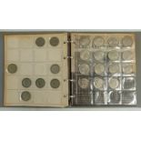 An amateur collection of UK and South African coinage, George III onwards, includes ten silver /