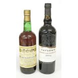 Taylor's 2004 Vintage Port and Tarquinio Finest Delicate Sercial Madeira c1950s, shipped and bottled
