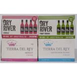 Ninety-six New World red and white wines comprising 24 bottles of Tierra Del Rey Chilean Sauvignon