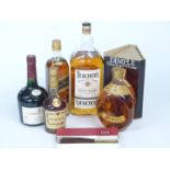 Two bottles of Scotch Whisky, Johnnie Walker Black Label Extra Special, 26 2/3 oz 70% vol and