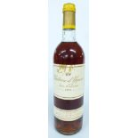 Chateau d'Yquem Sauternes 1975, 75cl