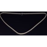 An 18ct gold necklace by Fope, 26.9g, length 52cm