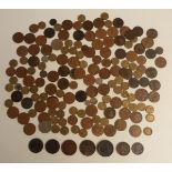 A small amateur collection of UK and overseas coinage, 19thC onwards, including George III