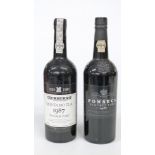 Fonseca 1985 Vintage Port 20.5% vol and Cockburns 1987 Vintage Port 20% vol, both 75cl