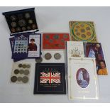 A collection of UK brilliant uncirculated proof coin sets in presentation packs