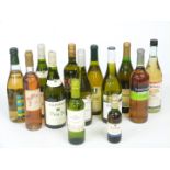 Thirteen bottles of assorted white wine including Brancott Estate 2017 12.5% vol and two Torres Vina