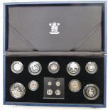 Royal Mint The Queen's 80th Birthday silver collection including Maundy set 2006