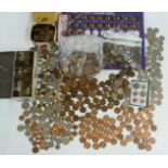 A large collection of UK coinage including uncirculated and high grade examples with lustre,