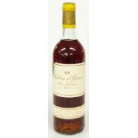 Chateau d'Yquem Sauternes 1975, 75cl