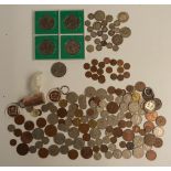 A small collection of UK coinage including approximately 83g of mixed silver, Victoria onwards