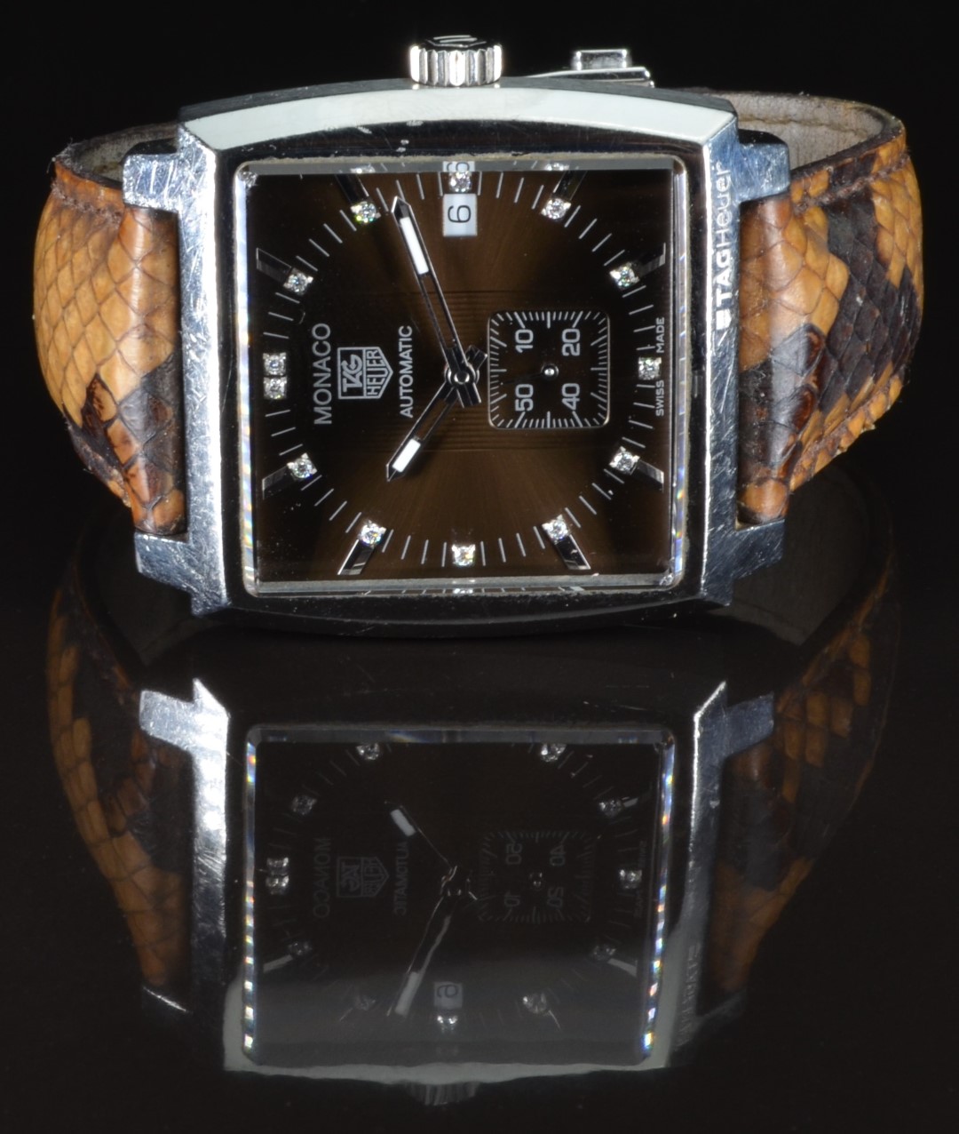 Tag Heuer Monaco gentleman's automatic wristwatch ref. WW2116 with date aperture, subsidiary seconds - Image 3 of 4
