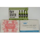 Seventy-two New World rosé and white wines comprising 24 bottles of Tierra Del Rey Chilean Sauvignon