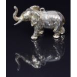 A 9ct gold pendant in the form of an elephant, 1.6 x 3cm, 10.6g