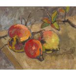 Gregoire Boonzaier; Three Pomegranates