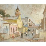 Terence McCaw; Early Morning, Chiappini St, Malay Quarter