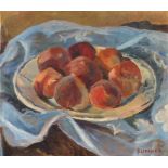 Maud Sumner; A Plate of Peaches