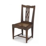 A Cape Neo-Classical stinkwood split-splat side chair