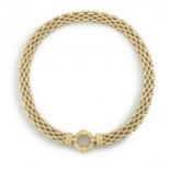 Italian 'Yukiko' 18ct gold necklace