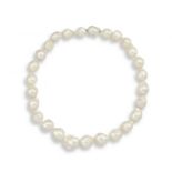 Baroque pearl necklace