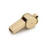 9ct gold novelty whistle