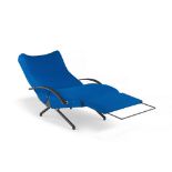 An Italian first edition P40 lounge armchair designed in 1954 by Osvaldo Borsani for Tecno, Varedo