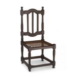 A Cape Transitional Tulbagh stinkwood side chair, 18th century