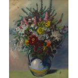 Pranas Domsaitis; Spring Flowers in a Vase