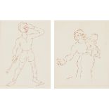John Dronsfield; Figure Sketches, two