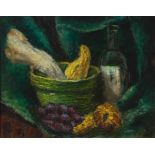 Cecil Higgs; Still Life with Gourds and Wine