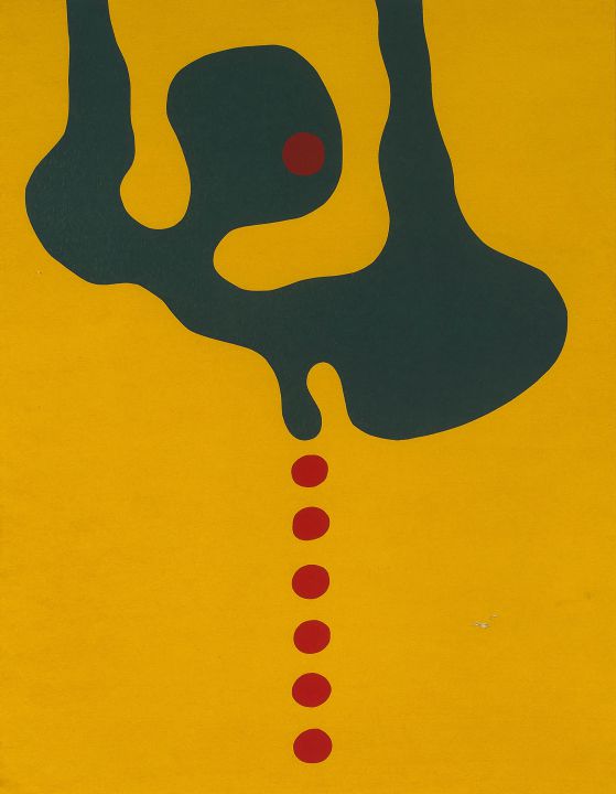 Wopko Jensma; Abstract in Yellow and Red