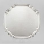 A George VI silver salver, Adie Brothers Ltd, Birmingham, 1946