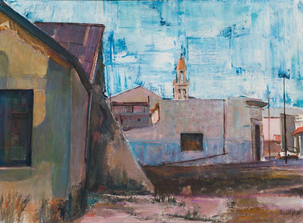 Sidney Goldblatt; Street Scene, District Six