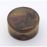 A painted tortoiseshell box, late 18th/early 19th century