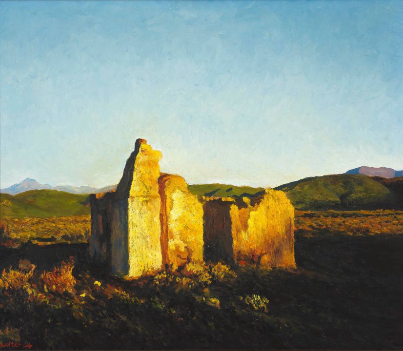 Walter Meyer; Ruined Building