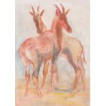 Fritz Krampe; Hartebeest Antelopes