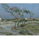 Gregoire Boonzaier; Trees and Houses, Kommetjie