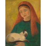 Nerine Desmond; Girl with Cat