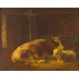 Friedrich Voltz; Cattle in a Stable
