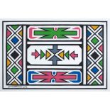 Esther Mahlangu; Abstract