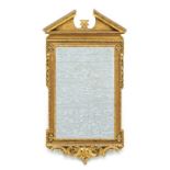 A George II style giltwood mirror