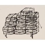 William Kentridge; Untitled (Luggage)