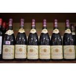 Six 75cl bottles of Chateauneuf du Pape, Font de Michelle, 1986, Domaine Gonnet. (6)PLEASE NOTE: