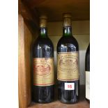 Two 75cl bottles of Chateau Batailley, 1970, 5th Paulliac. (2)