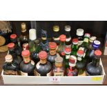 A collection of old 5cl alcohol miniatures, to include: Hennessy cognac; and a Hine cognac.