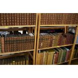 BINDINGS: collection of 34 vols, 8vo and smaller, mainly 19thc literature in English and French